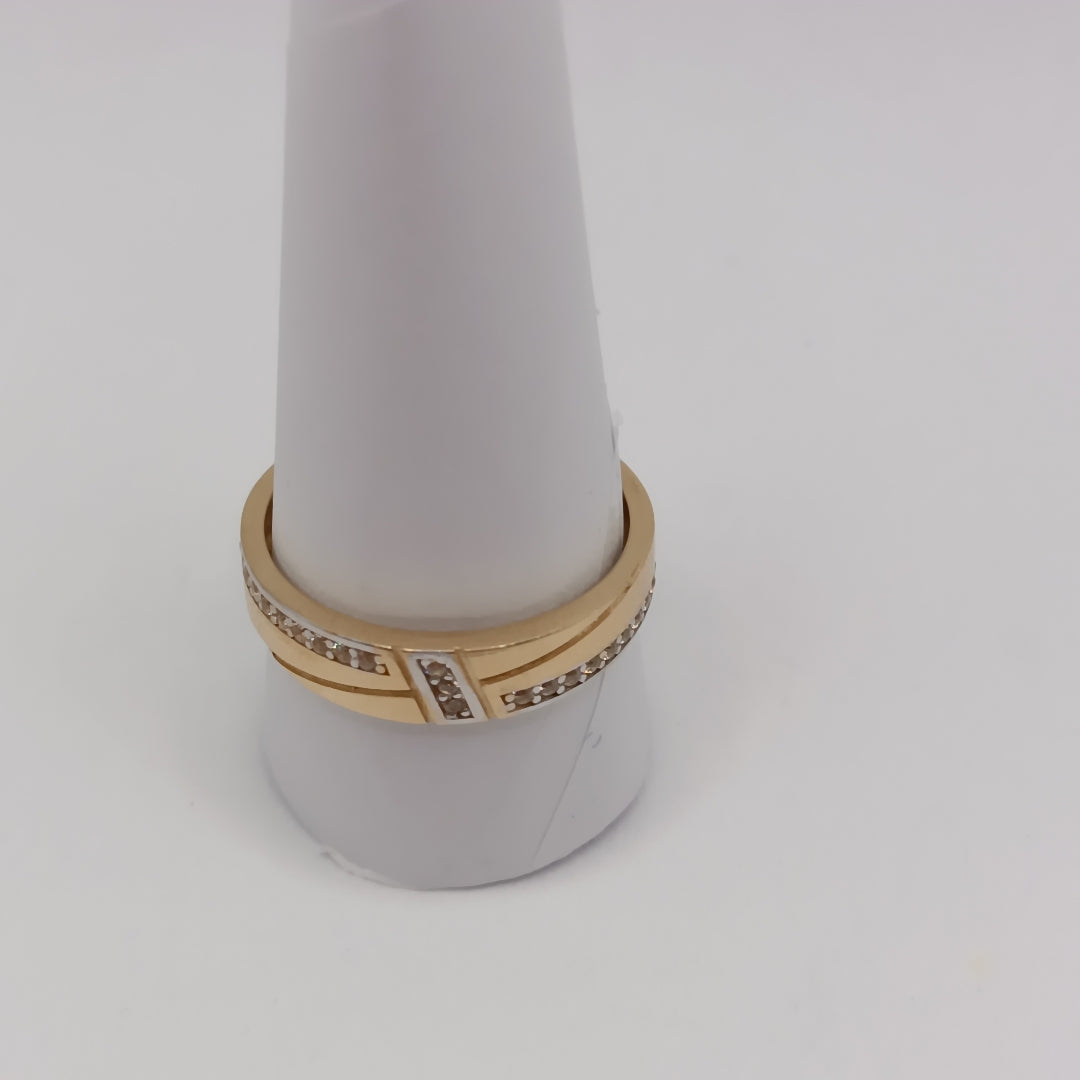 ANILLOS DAMA ORO 14K 2 (NUEVO)