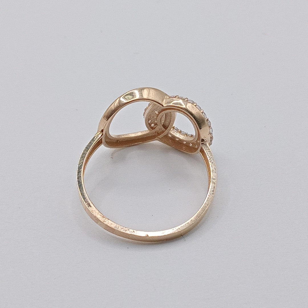 ANILLOS DAMA ORO 14K 2 (NUEVO)