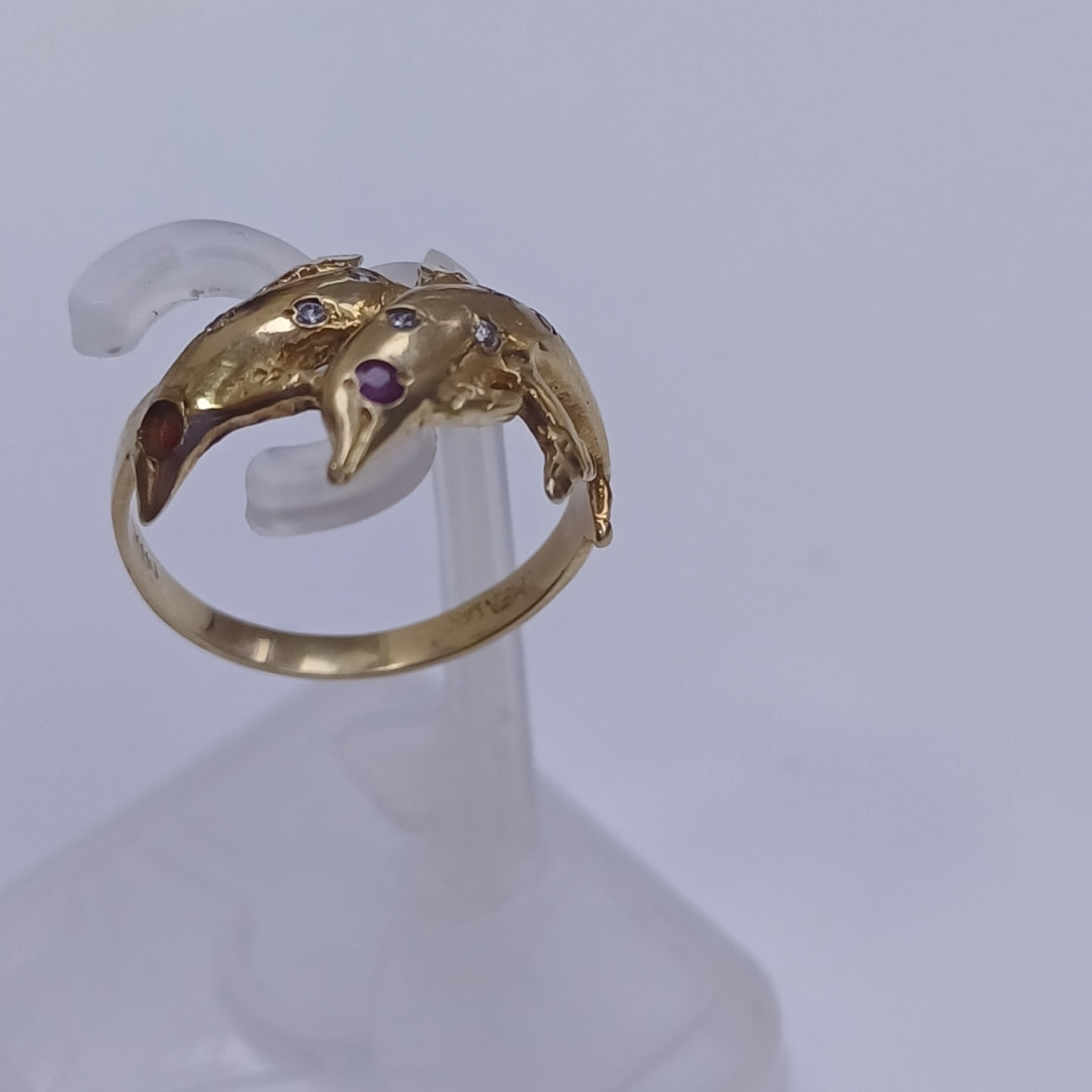 ANILLITO ORO 14 K 2,60 GRMS (SEMINUEVO)