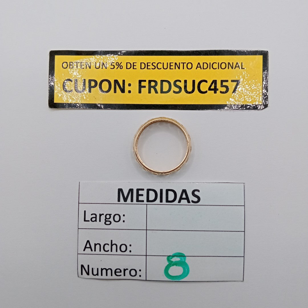 ANILLOS DAMA ORO 14K 1.4 (NUEVO)