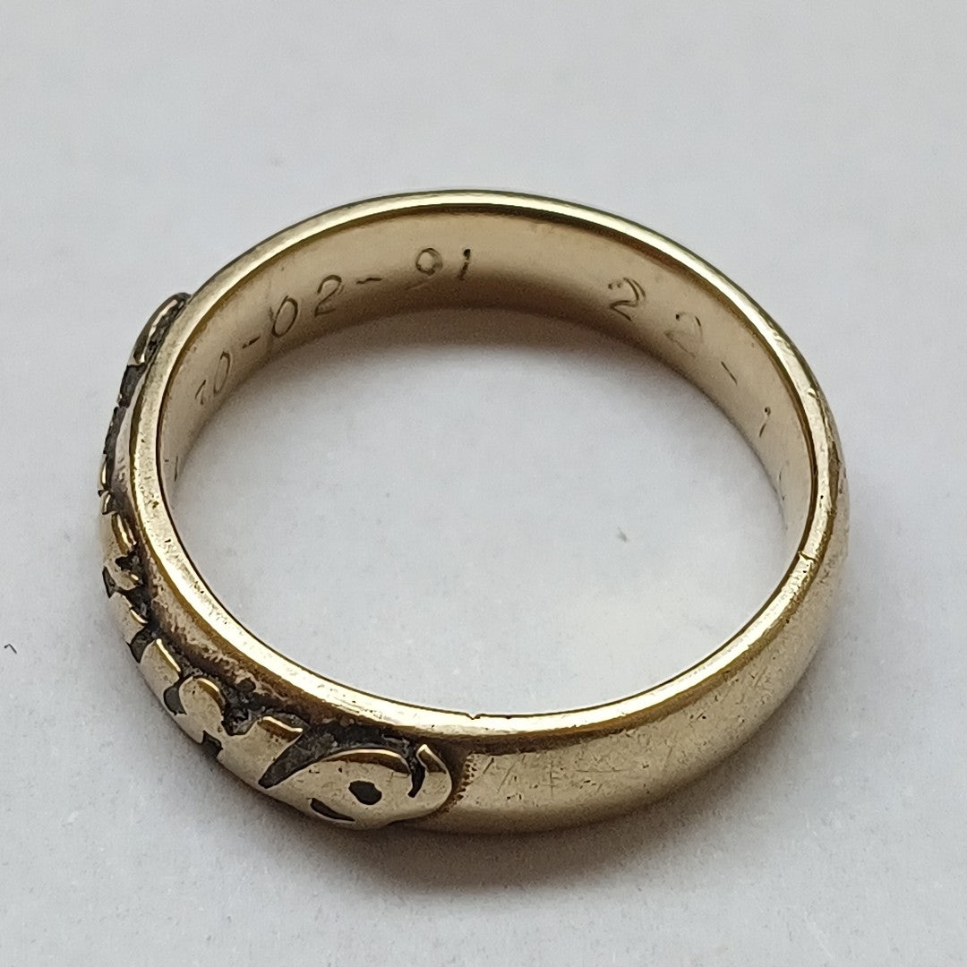 ARGOLLA ORO 14 K 5,50 GRMS (SEMINUEVO)