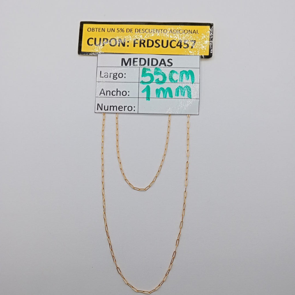 CADENAS ORO 14K 2.3 (NUEVO)