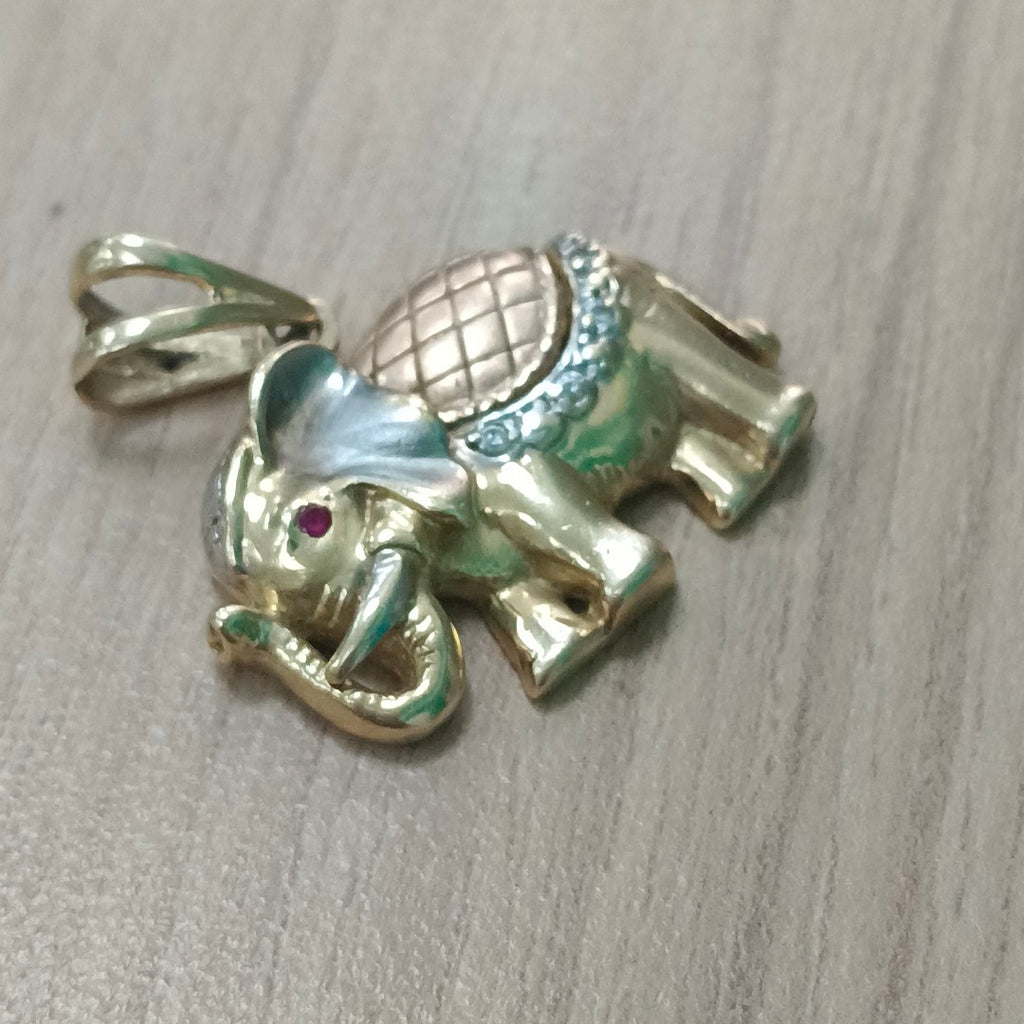 DIJE ORO COMBINADO 14 K 5,70 GRMS (SEMINUEVO)