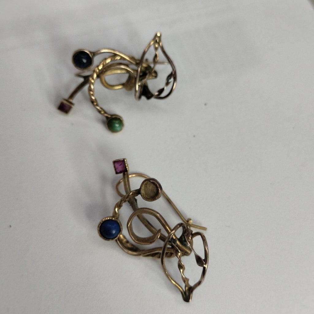 ARETES PAR ORO 8 K 5,10 GRMS (SEMINUEVO)