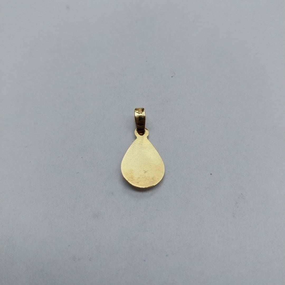 MEDALLA PERSONAL ORO 10 K 0.6 GRMS (SEMINUEVO)