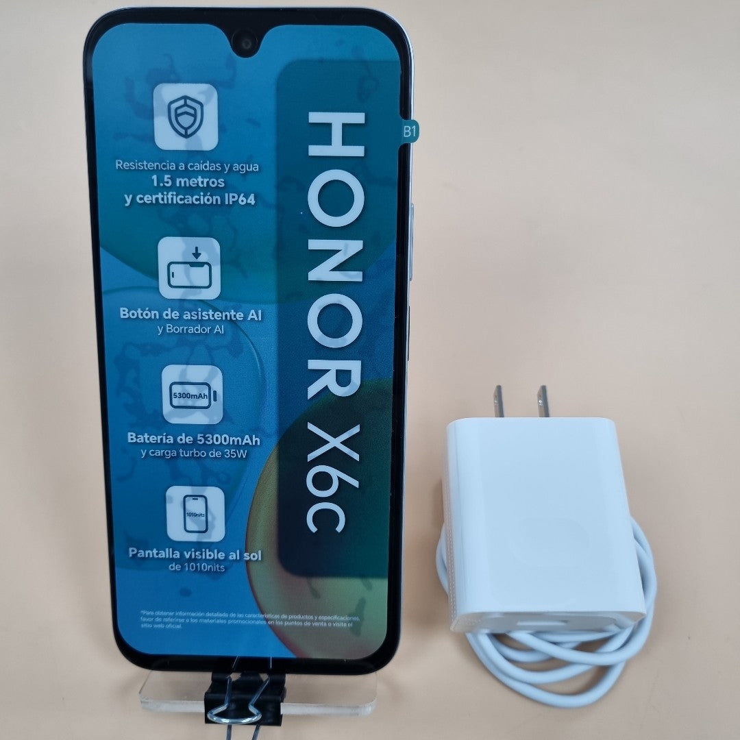 CELULAR HONOR X6C NIC-LX3 (2025) 256 GB 6 GB RAM (SEMINUEVO)