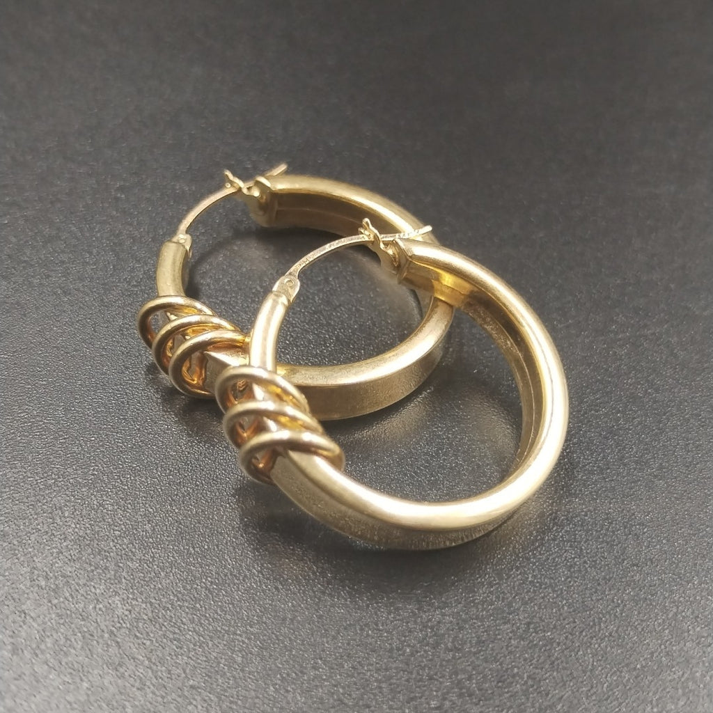 ARRACADAS PAR ORO 14 K 7,70 GRMS (SEMINUEVO)