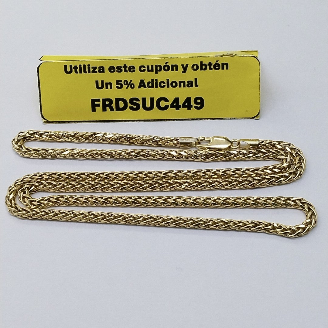 CADENA ORO 14 K 7.9 GRMS (SEMINUEVO)