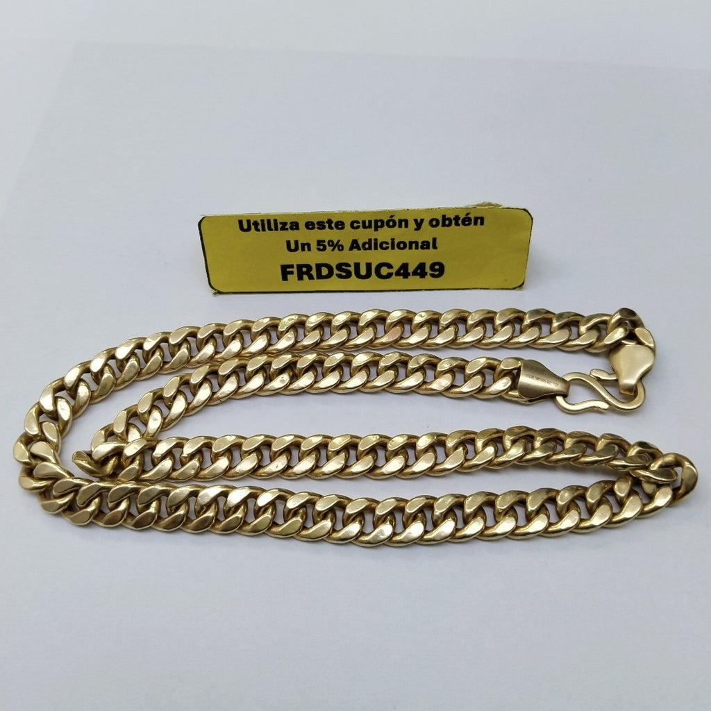 CADENA ORO 21 K 38.7 GRMS (SEMINUEVO)