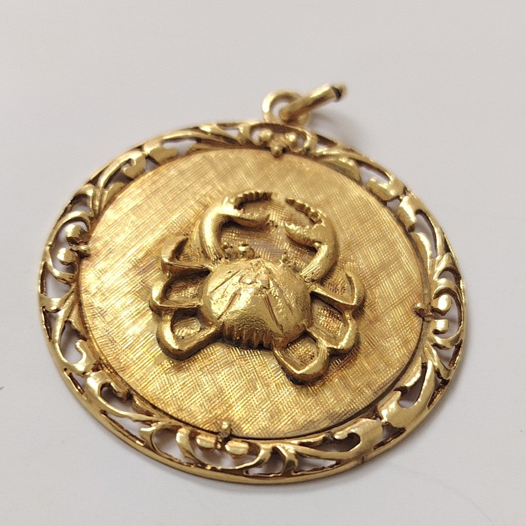DIJE, MEDALLA PERSONAL ORO 18 K 7.5 GRMS (SEMINUEVO)