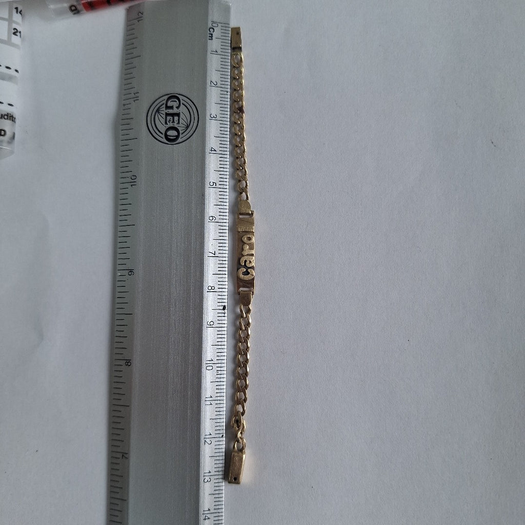 ESCLAVA ORO 10 K 4.2 GRMS (SEMINUEVO)