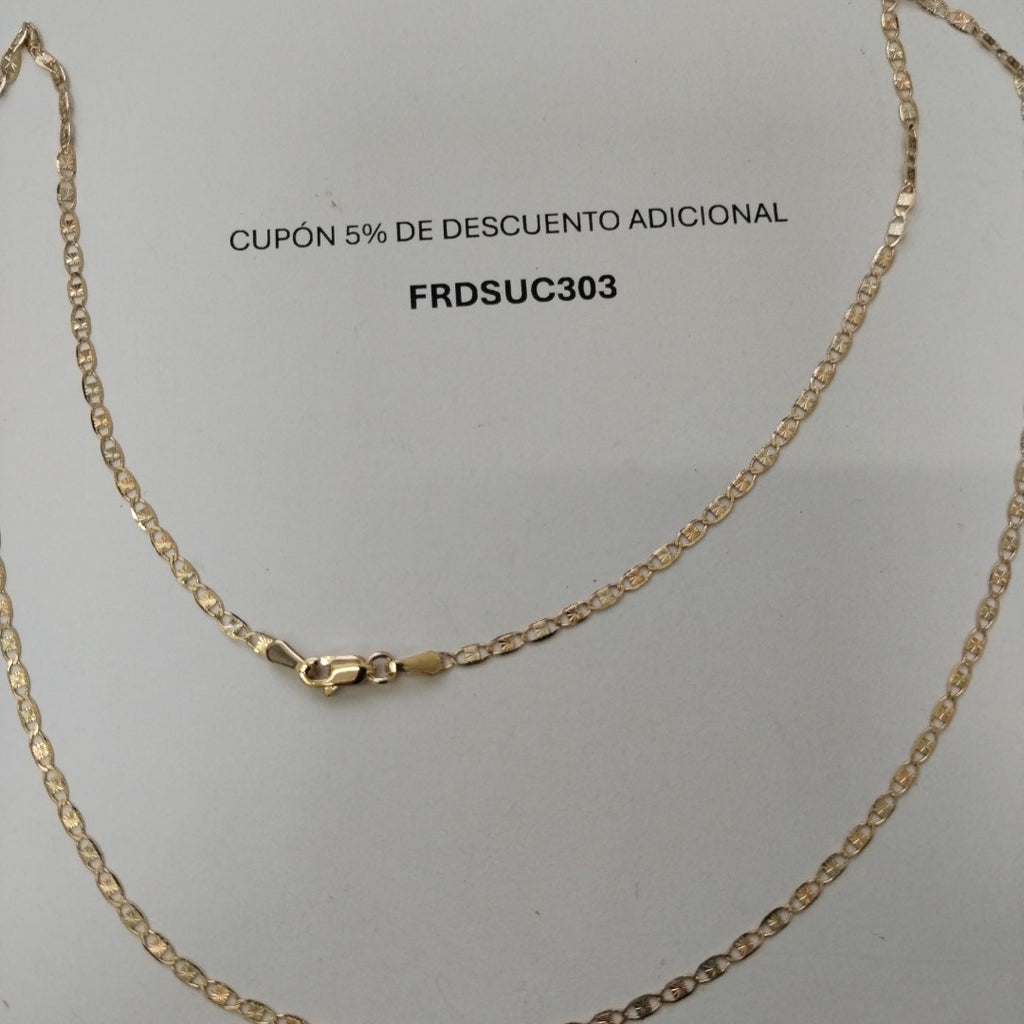 CADENA MARINERA 3.5G 55 CM (NUEVO)