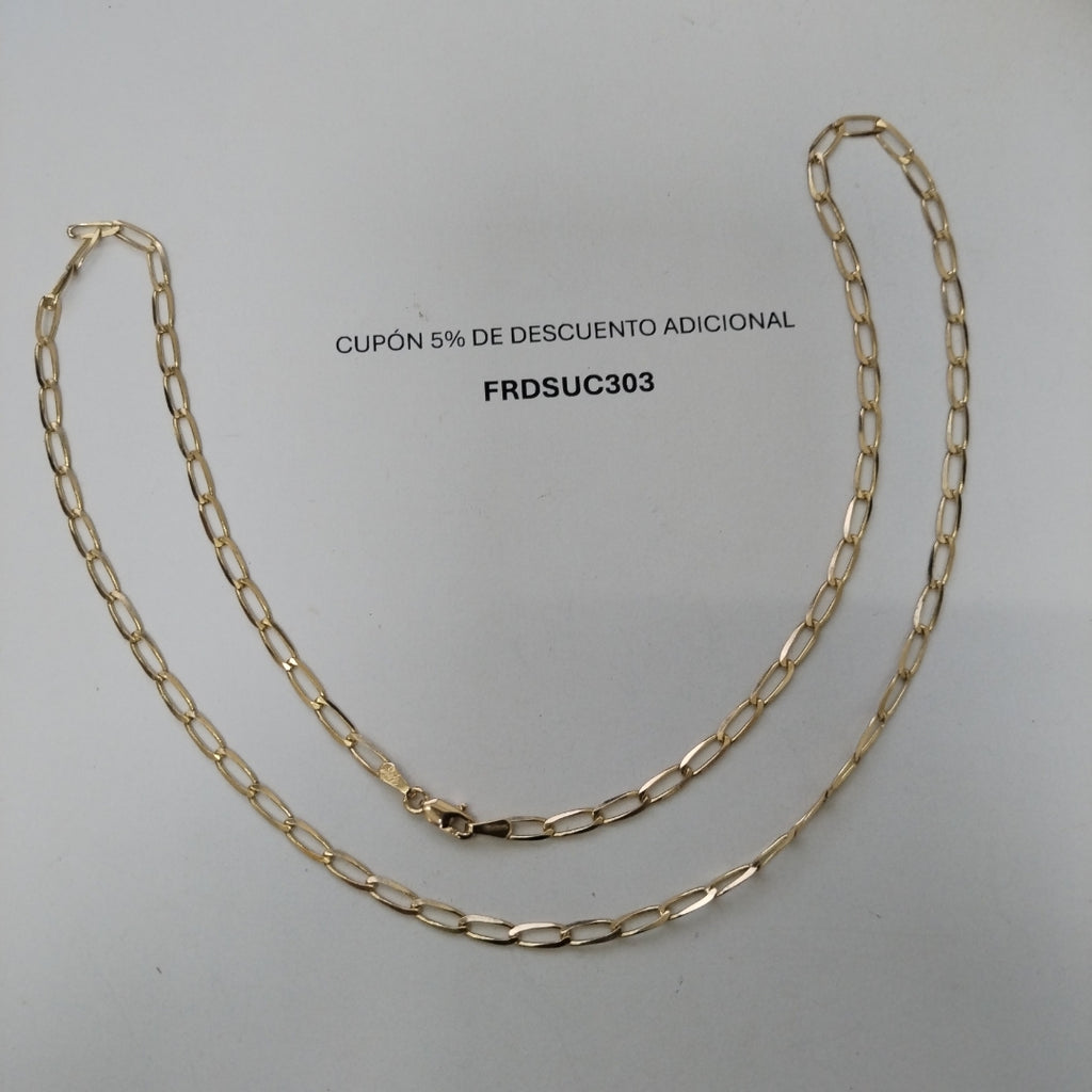 CADENA TEJIDO ESLABONES 6.8G 55 CM (NUEVO)