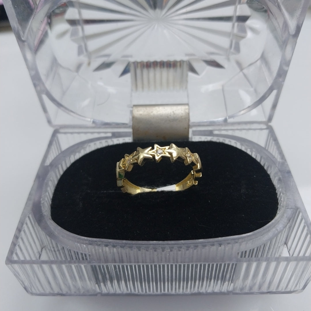 ANILLOS DAMA ORO 14K 2 (NUEVO)