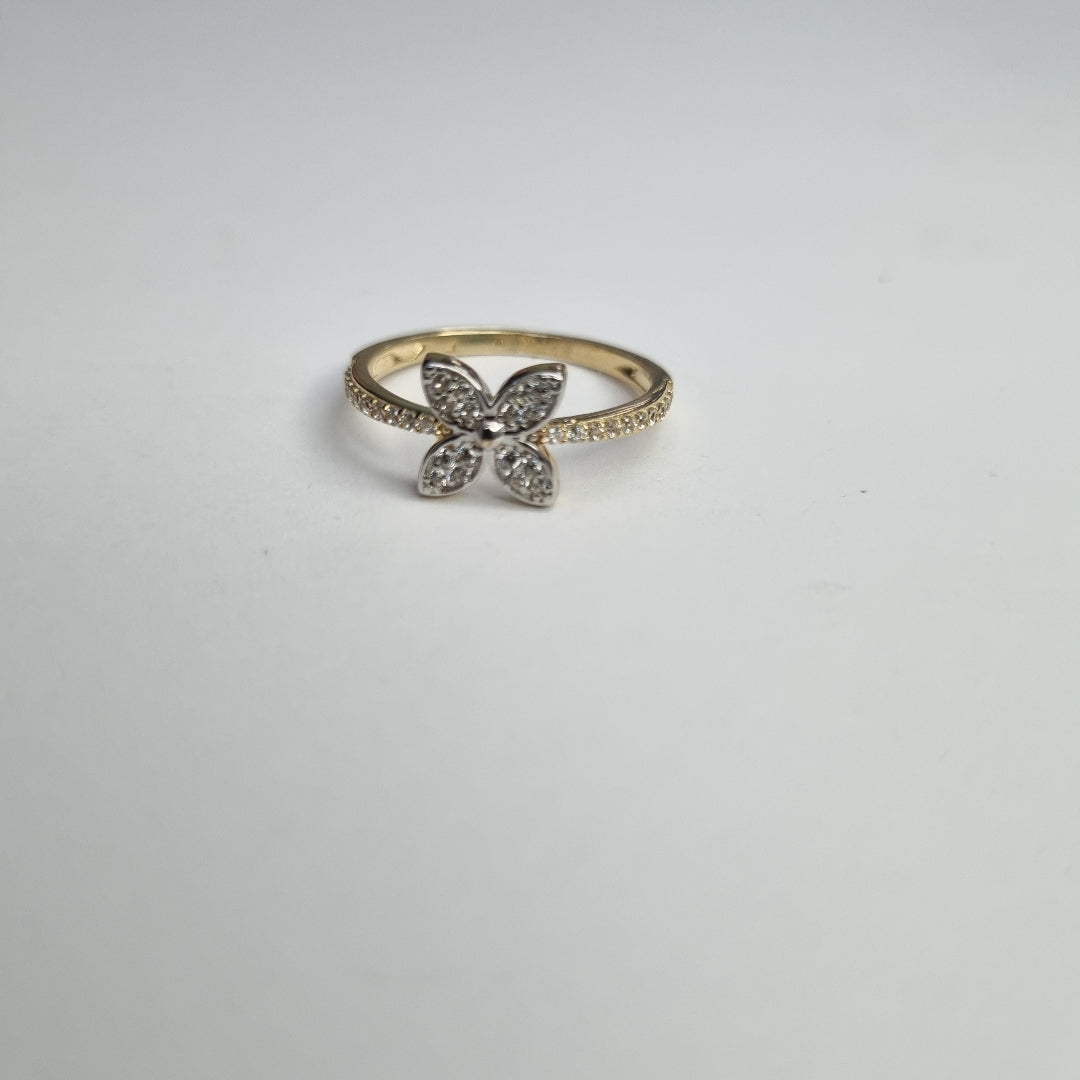 ANILLOS DAMA ORO 14K 2 (NUEVO)
