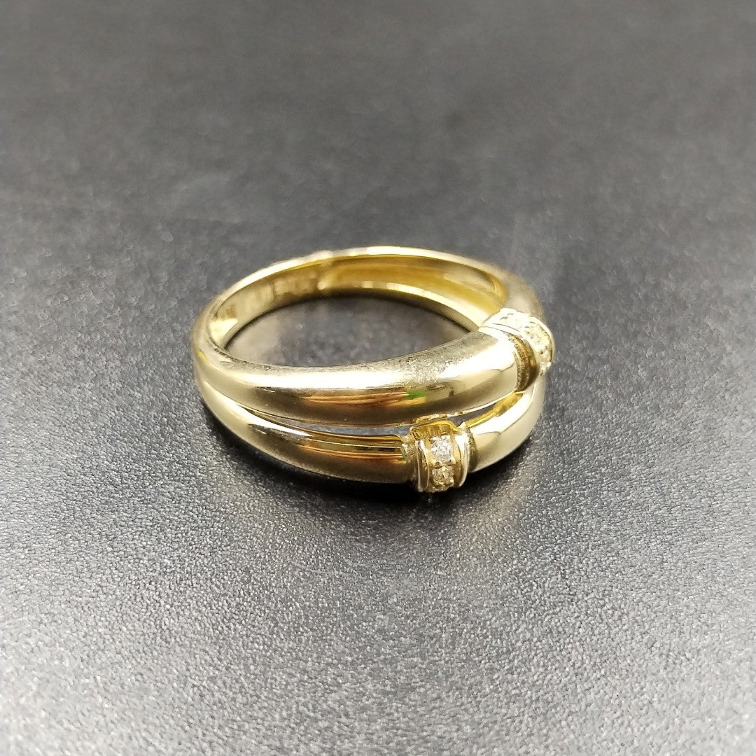 ANILLOS DAMA ORO 14K 2 (NUEVO)