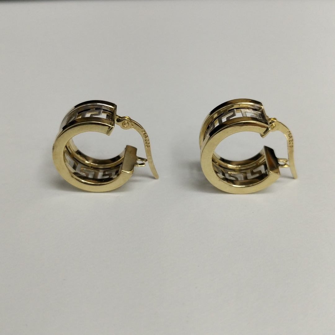 ARRACADAS ORO 10K 2.1 (NUEVO)