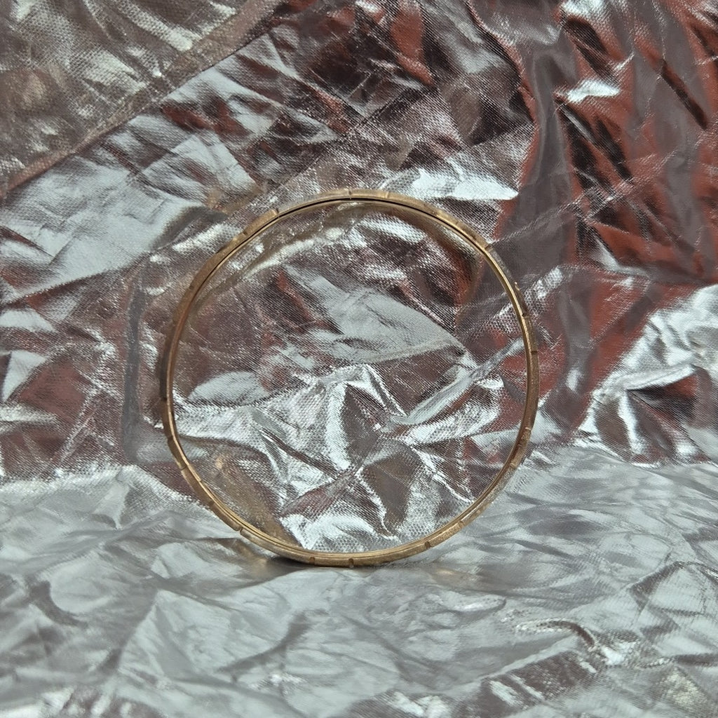 PULSERA RIGIDA ORO COMBINADO 10 K 6,00 GRMS (SEMINUEVO)