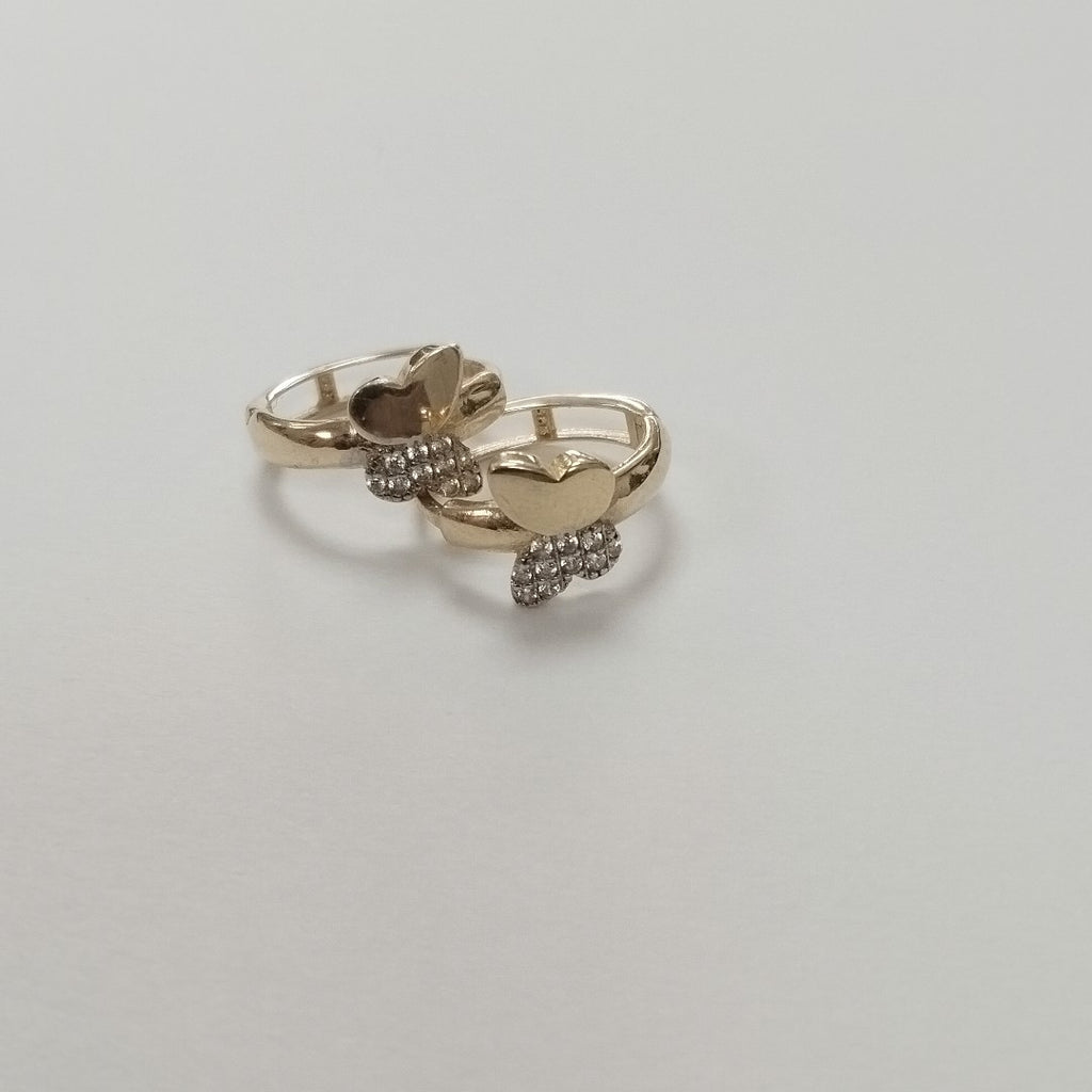 ARRACADAS PAR ORO 14 K 2.3 GRMS (SEMINUEVO)