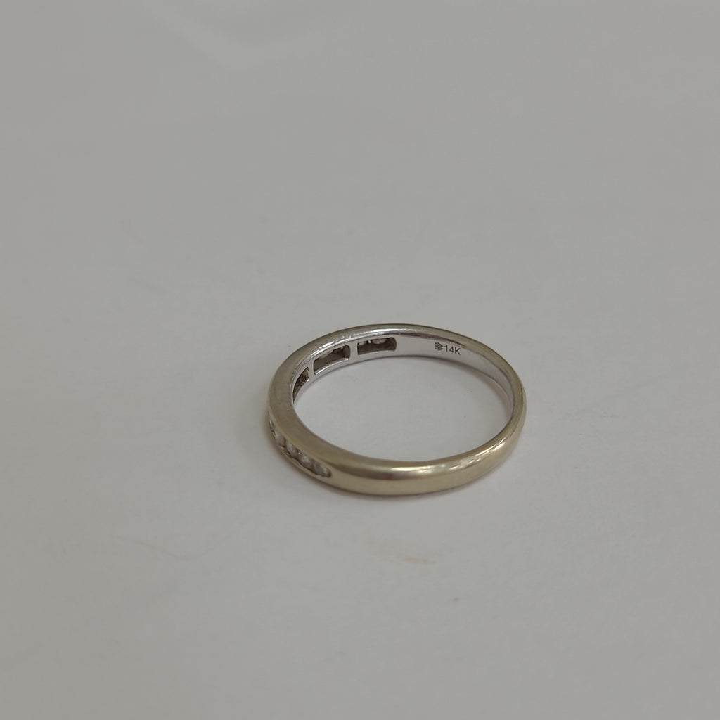 MEDIA CHURUMBELA ORO BLANCO 14 K 2.7 GRMS (SEMINUEVO)