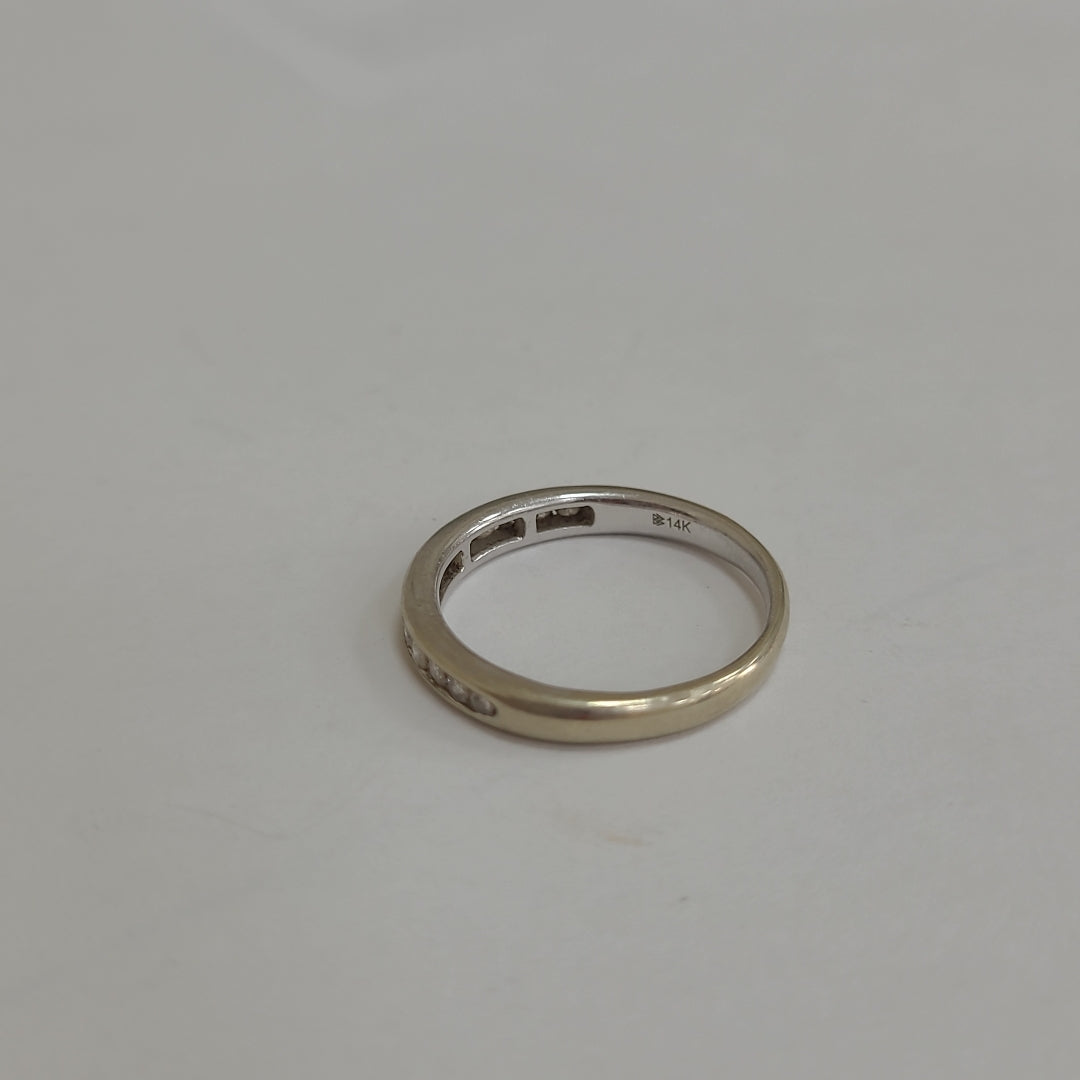 MEDIA CHURUMBELA ORO BLANCO 14 K 2.7 GRMS (SEMINUEVO)