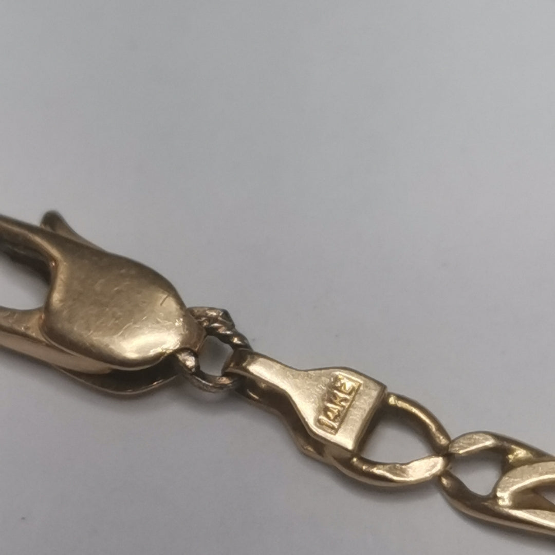 PULSERA ORO 14 K 4.6 GRMS (SEMINUEVO)