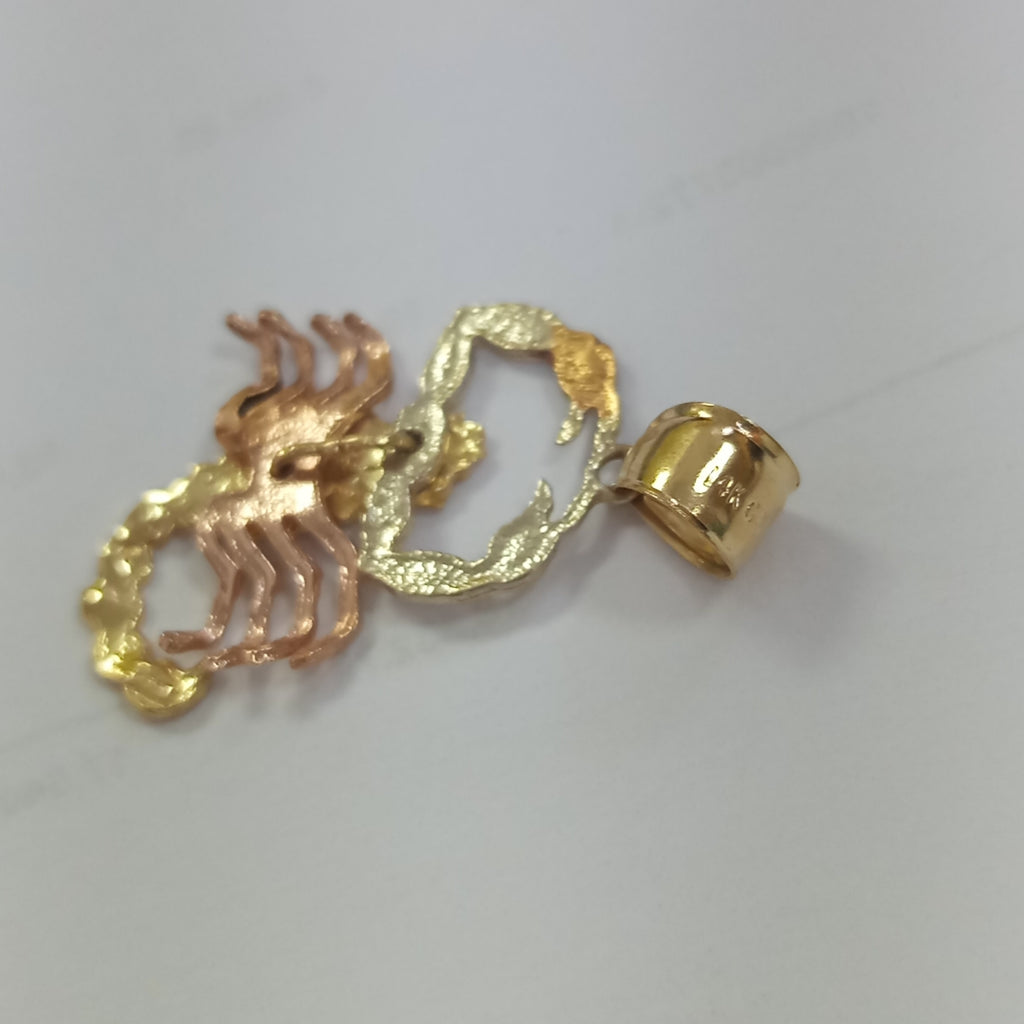DIJE ORO, RODIADO 14 K 4.1 GRMS (SEMINUEVO)