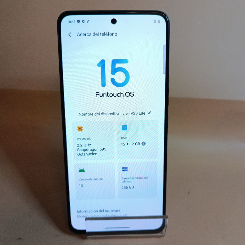 CELULAR VIVO V30 LITE V2314 (2023) 256 GB 12 GB RAM (SEMINUEVO)