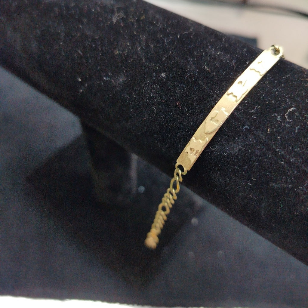 ESCLAVA ORO 10 K 3.7 GRMS (SEMINUEVO)