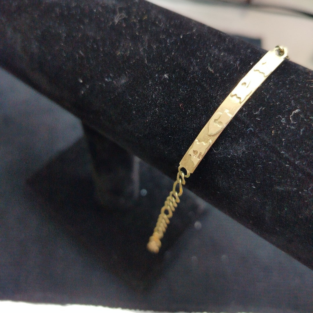 ESCLAVA ORO 10 K 3.7 GRMS (SEMINUEVO)