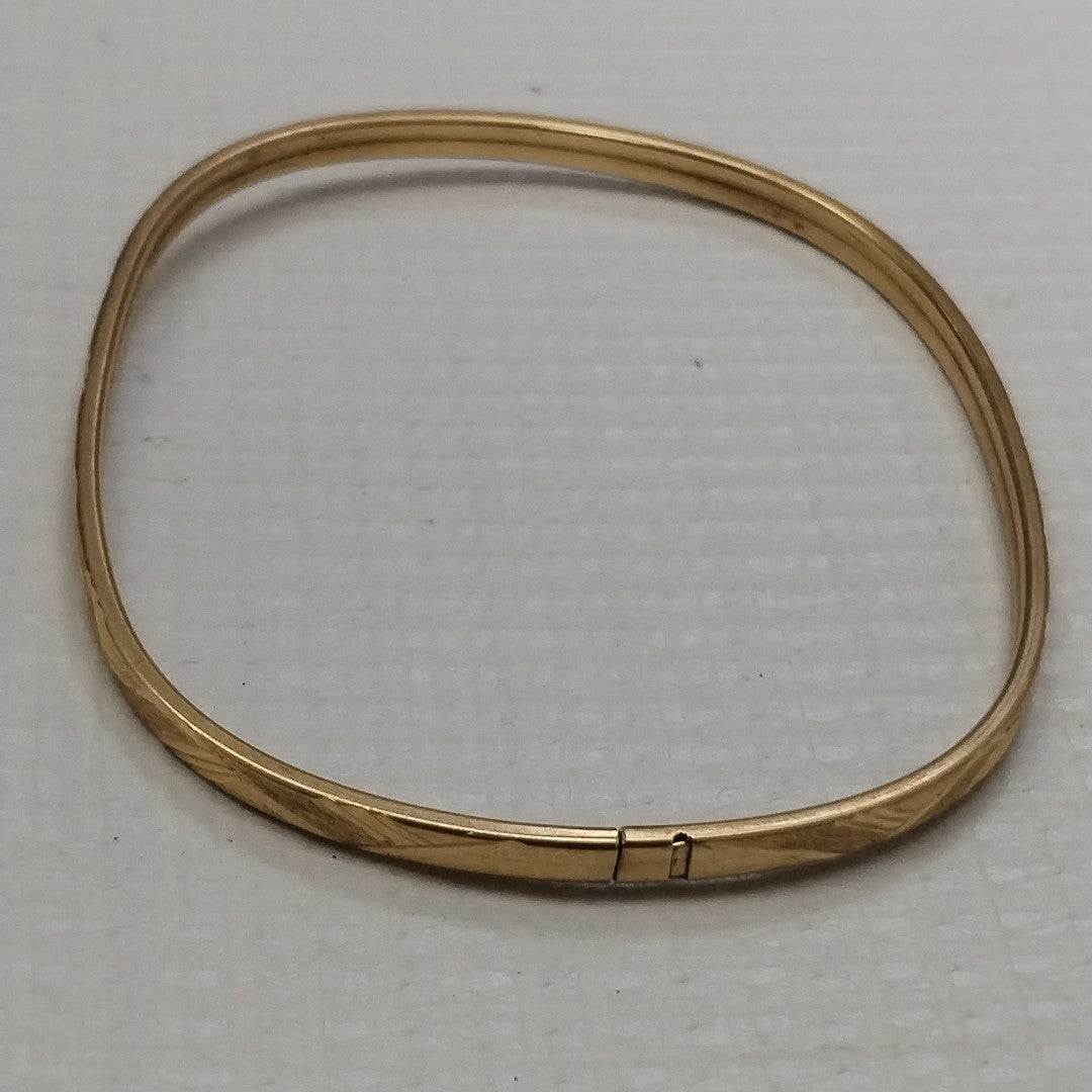 PULSERA RIGIDA ORO 14 K 4.6 GRMS (SEMINUEVO)