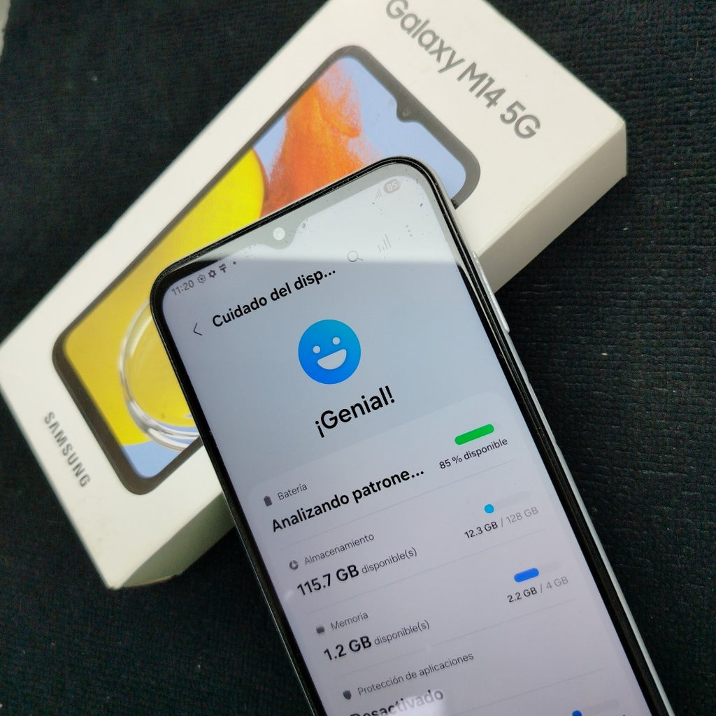 CELULAR SAMSUNG GALAXY M14 5G SM-M146B 128 GB 4 GB RAM (SEMINUEVO)