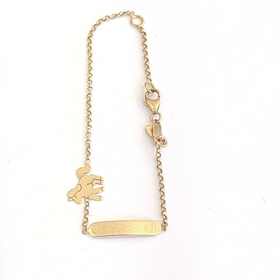 ESCLAVA ORO 18 K 2,10 GRMS (SEMINUEVO)