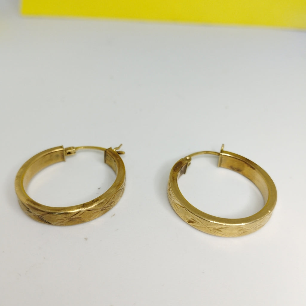 ARRACADAS PAR ORO 14 K 3 GRMS (SEMINUEVO)