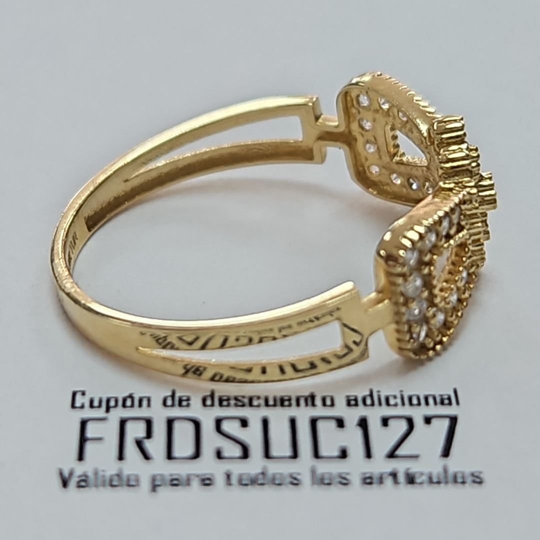 ANILLOS DAMA ORO 14K 1.5 (NUEVO)