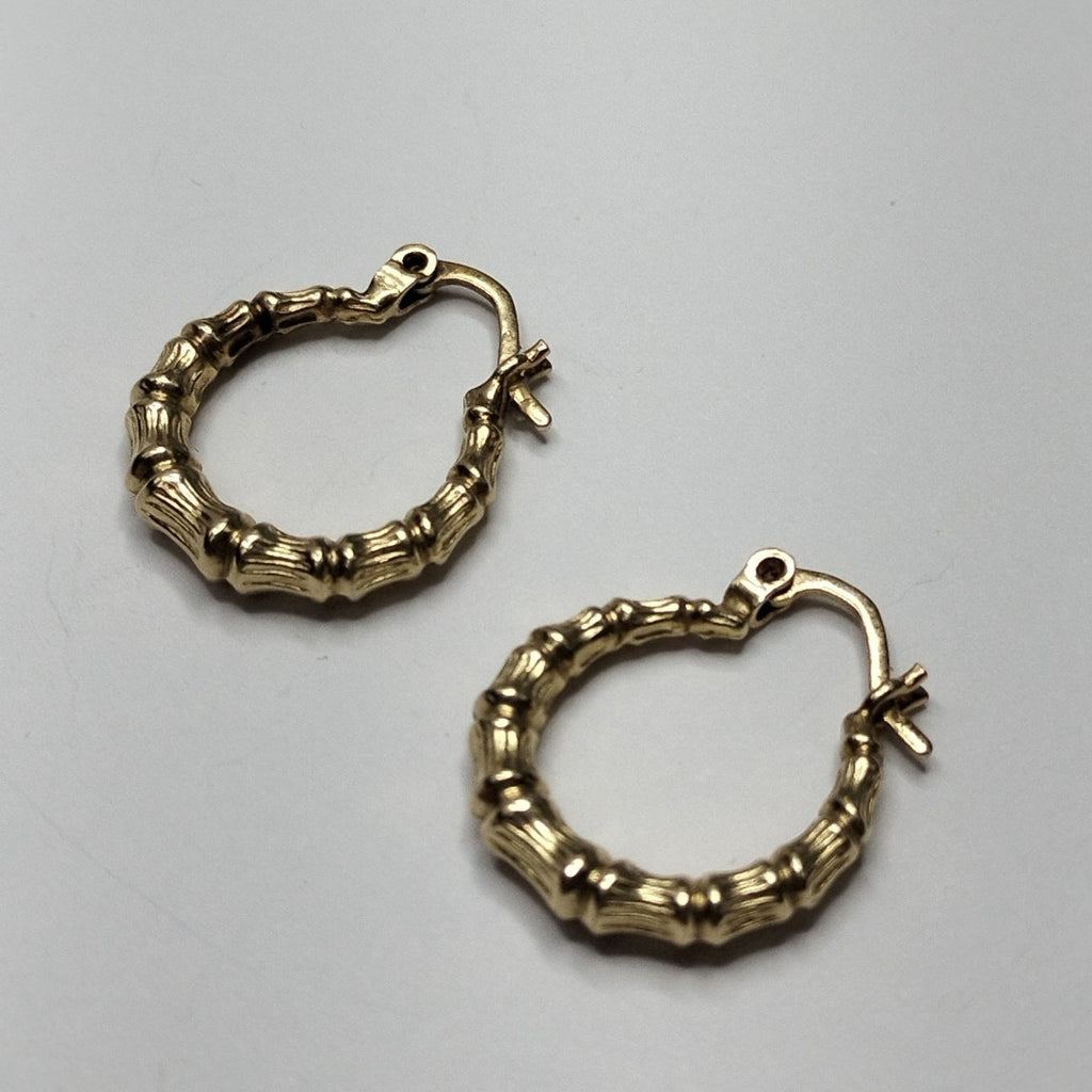 ARRACADAS PAR ORO 14 K 1.2 GRMS (SEMINUEVO)