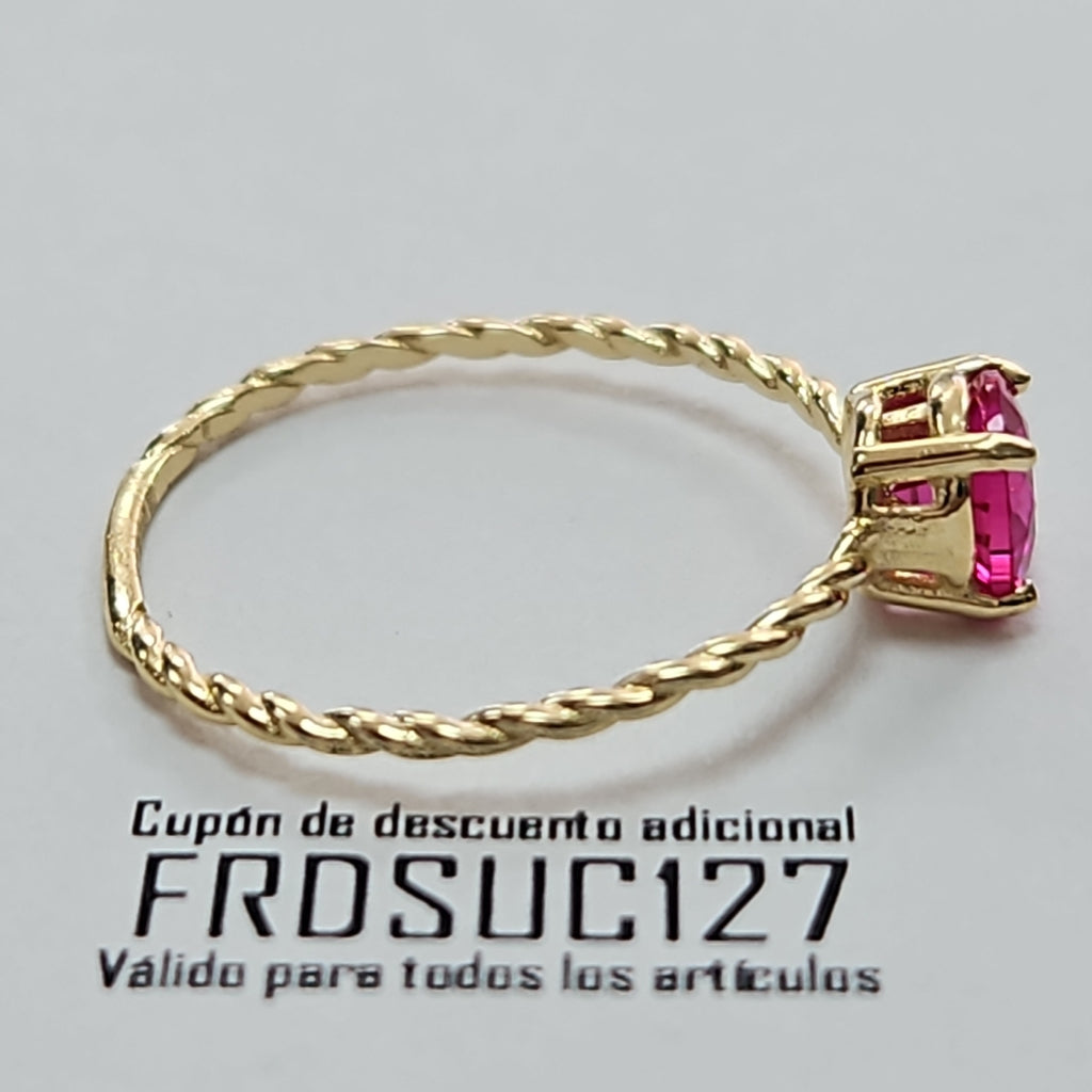 ANILLOS DAMA ORO 14K 1 (NUEVO)