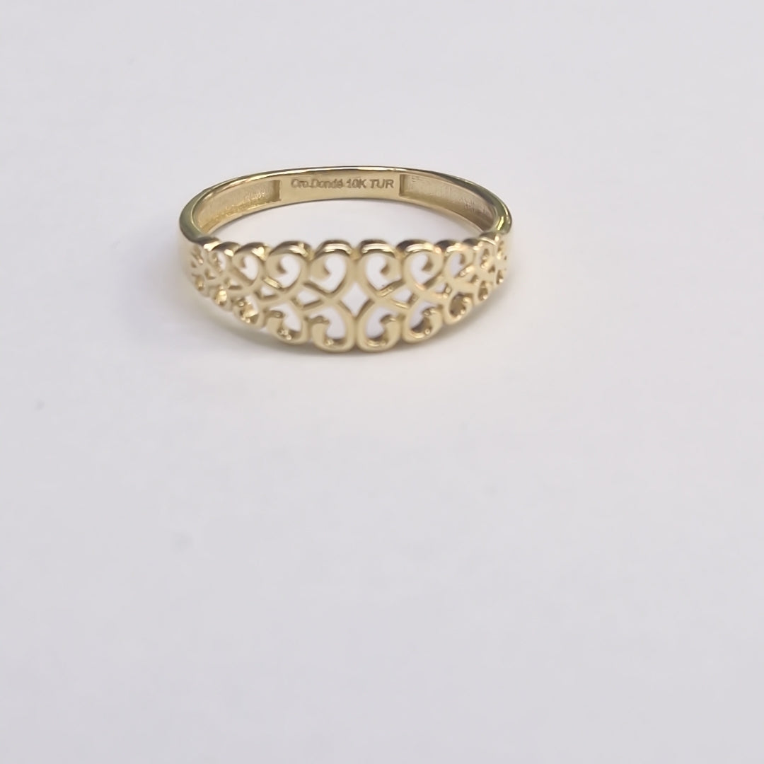 ANILLOS DAMA ORO 10K 1.2 (NUEVO)