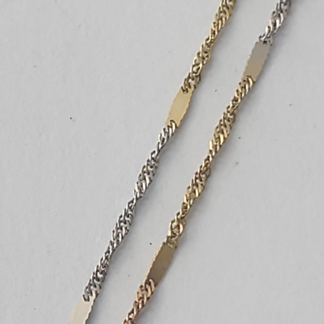 CADENA ORO 14 K 1.8 GRMS (SEMINUEVO)