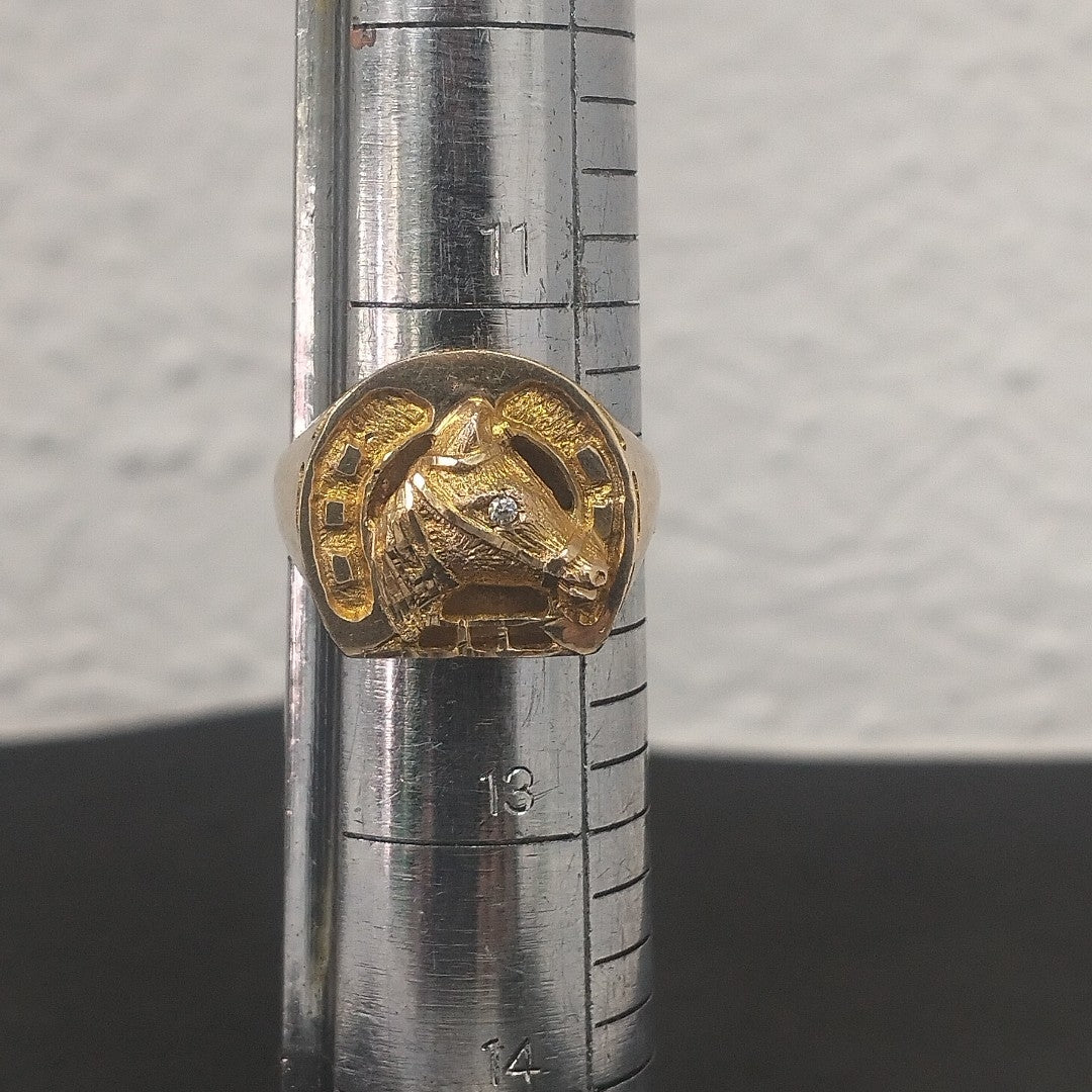 ANILLO ORO 8 K 6.5 GRMS (SEMINUEVO)