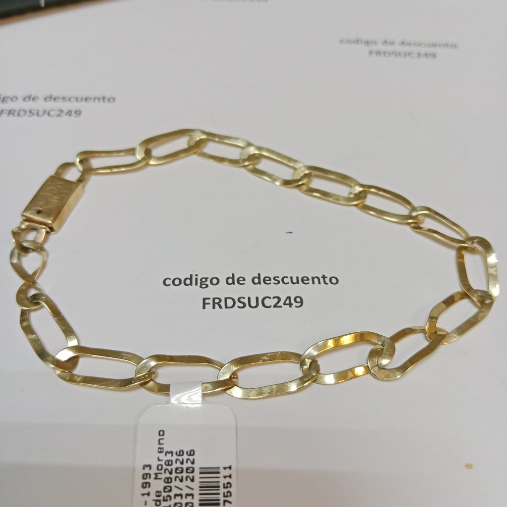 PULSERA ORO 10 K 6.4 GRMS (SEMINUEVO)