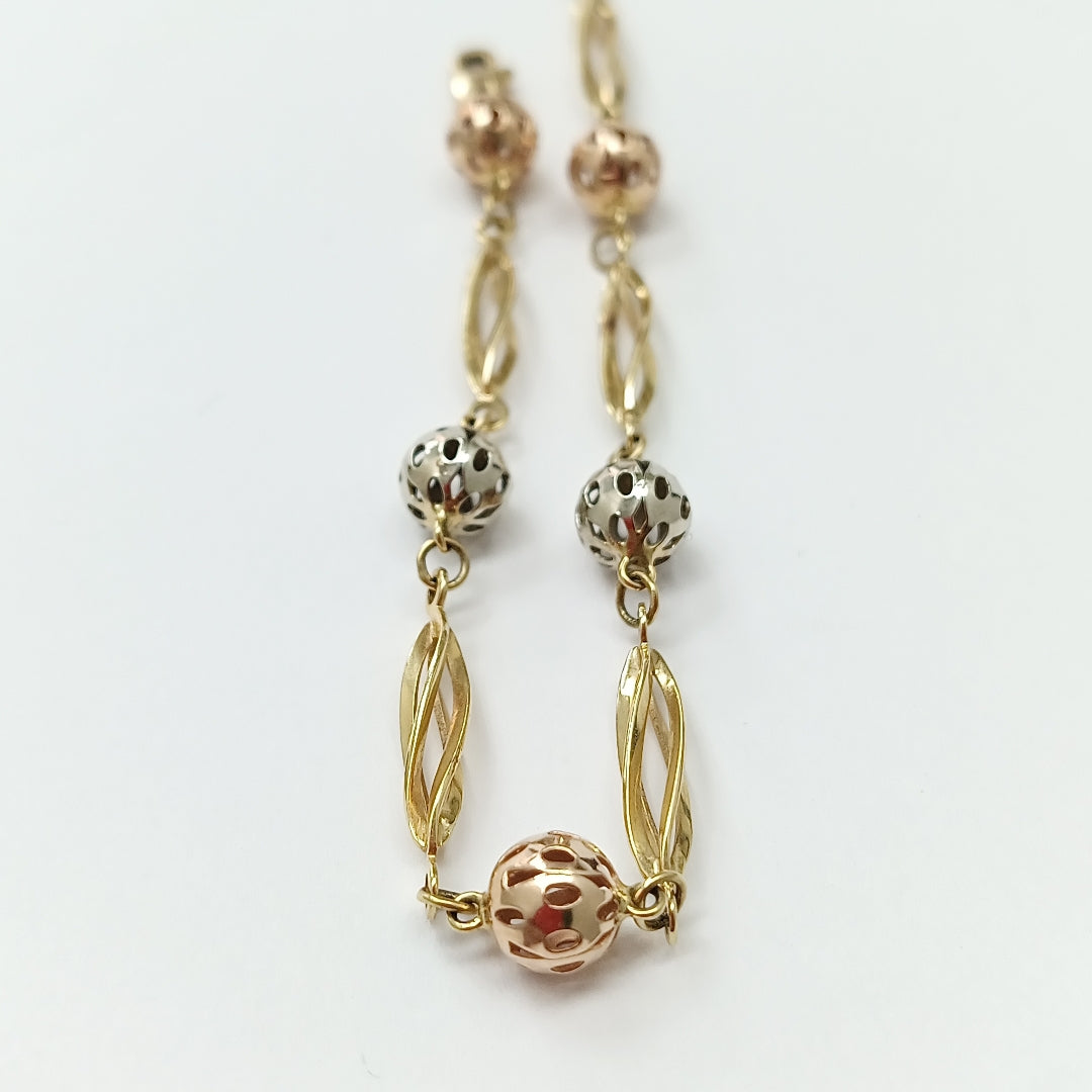 PULSERA ORO 14 K 4 GRMS (SEMINUEVO)