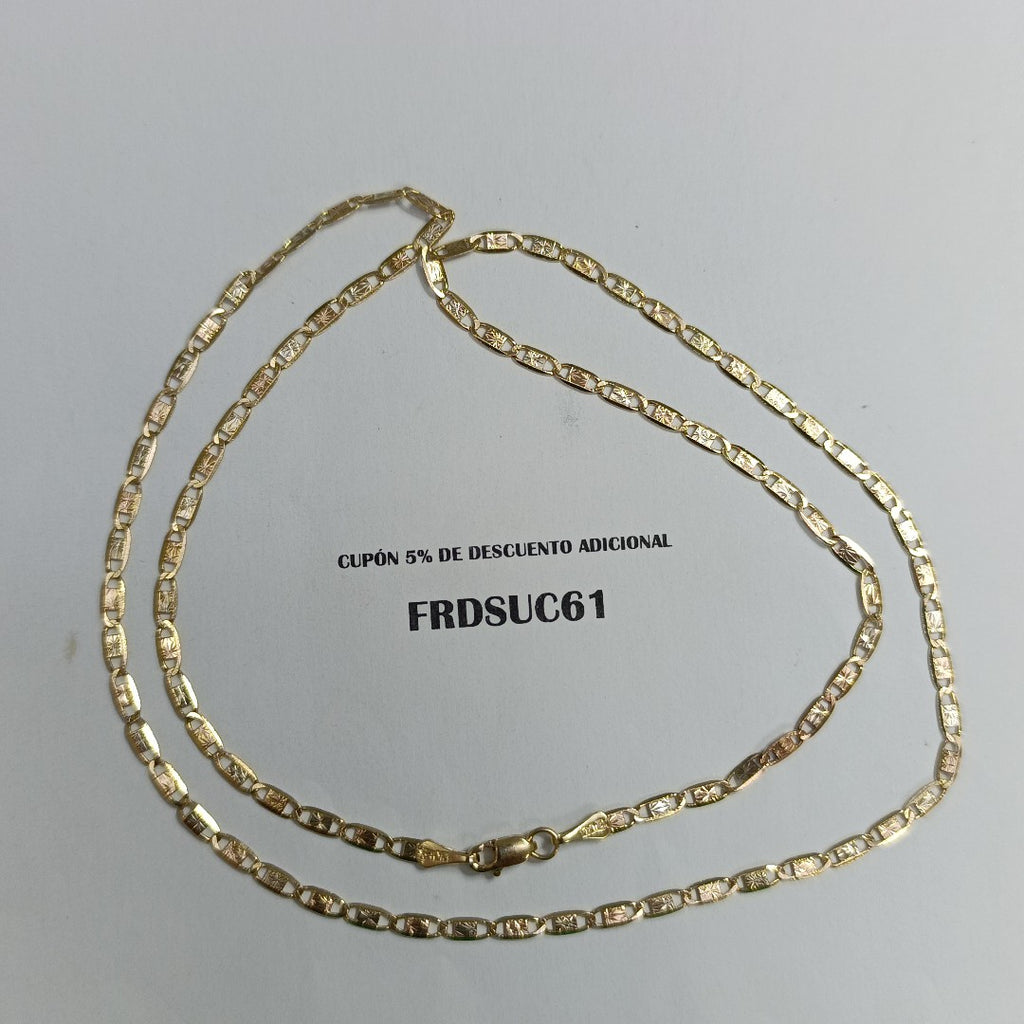 CADENA ORO 10 K 5.9 GRMS (SEMINUEVO)