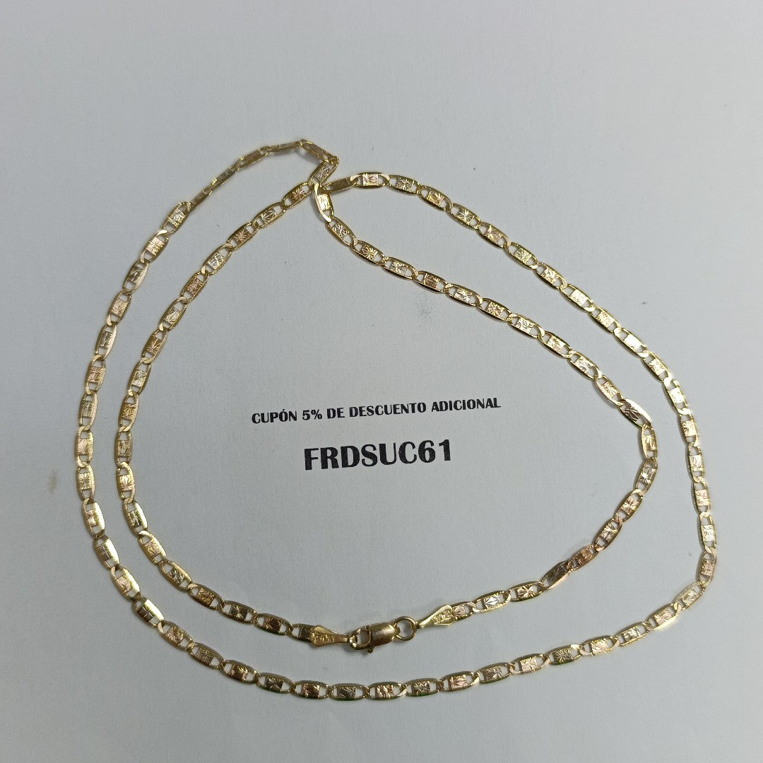 CADENA ORO 10 K 5.9 GRMS (SEMINUEVO)