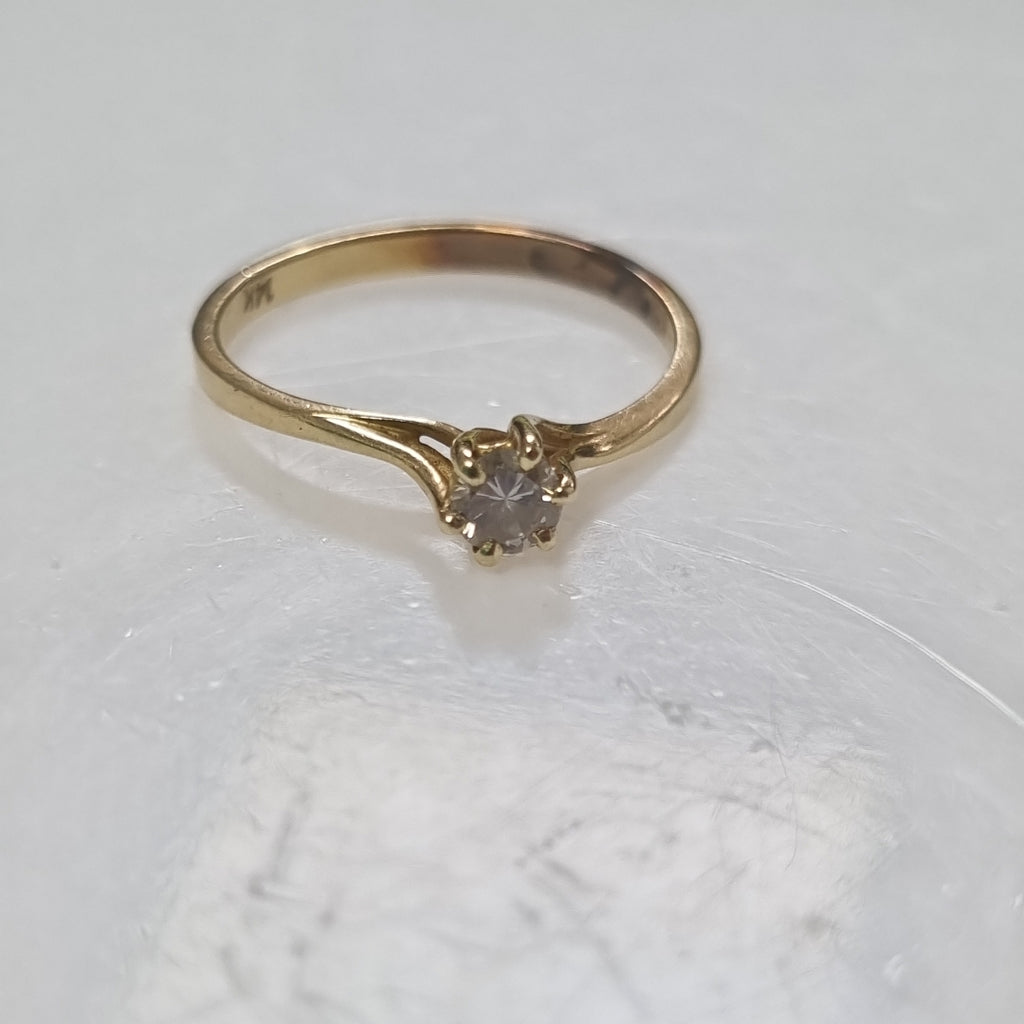 ANILLITO ORO 14 K 1.3 GRMS (SEMINUEVO)