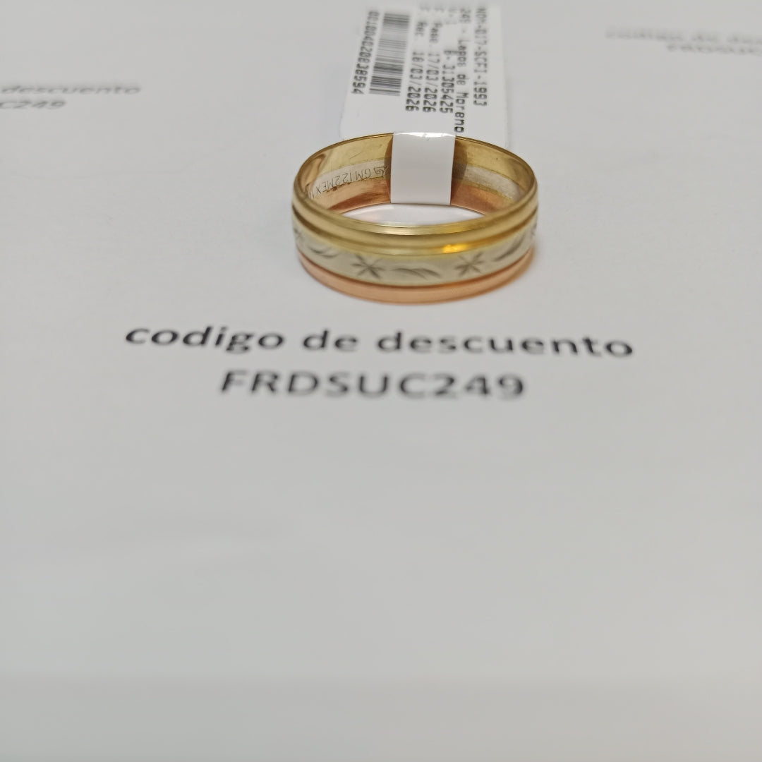 ARGOLLA ORO 10 K 1.8 GRMS (SEMINUEVO)