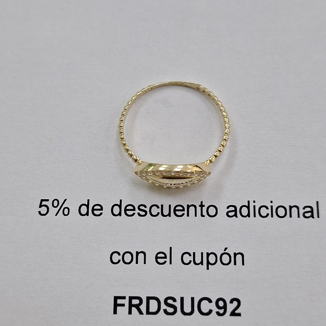 ANILLOS DAMA ORO 14K 1.3 (NUEVO)