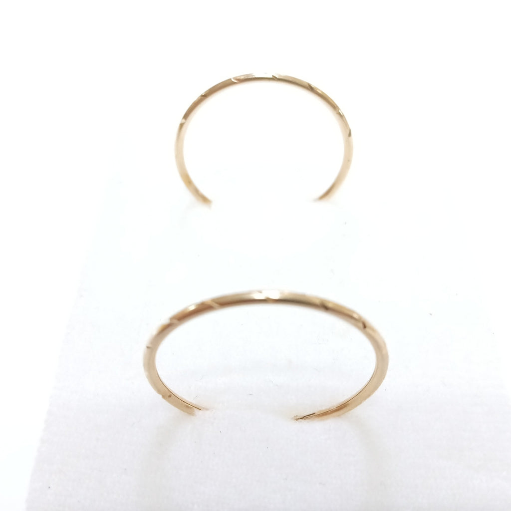 ARRACADAS PAR ORO 14 K 2 GRMS (SEMINUEVO)