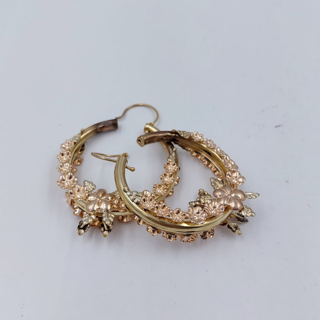 ARRACADAS PAR ORO 10 K 9.2 GRMS (SEMINUEVO)