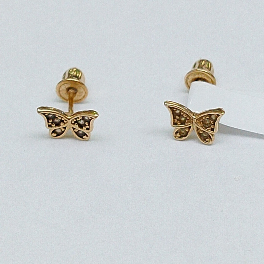 BROQUELES PAR ORO 14 K 0.4 GRMS (SEMINUEVO)